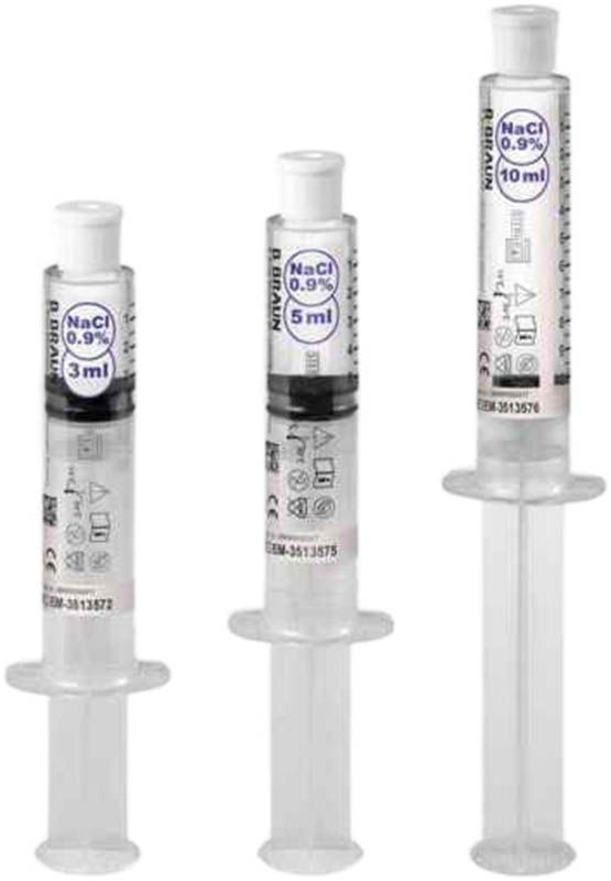 OMNIFLUSH NaCl 0.9% 3 ml dans 10 ml 100 pièces