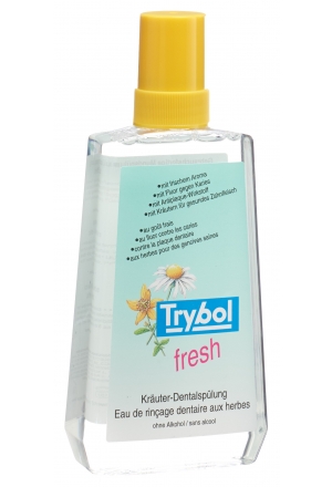 Rinçage dentaire aux herbes Trybol Fl 400ml Rinçage dentaire aux herbes Trybol Fl 400ml