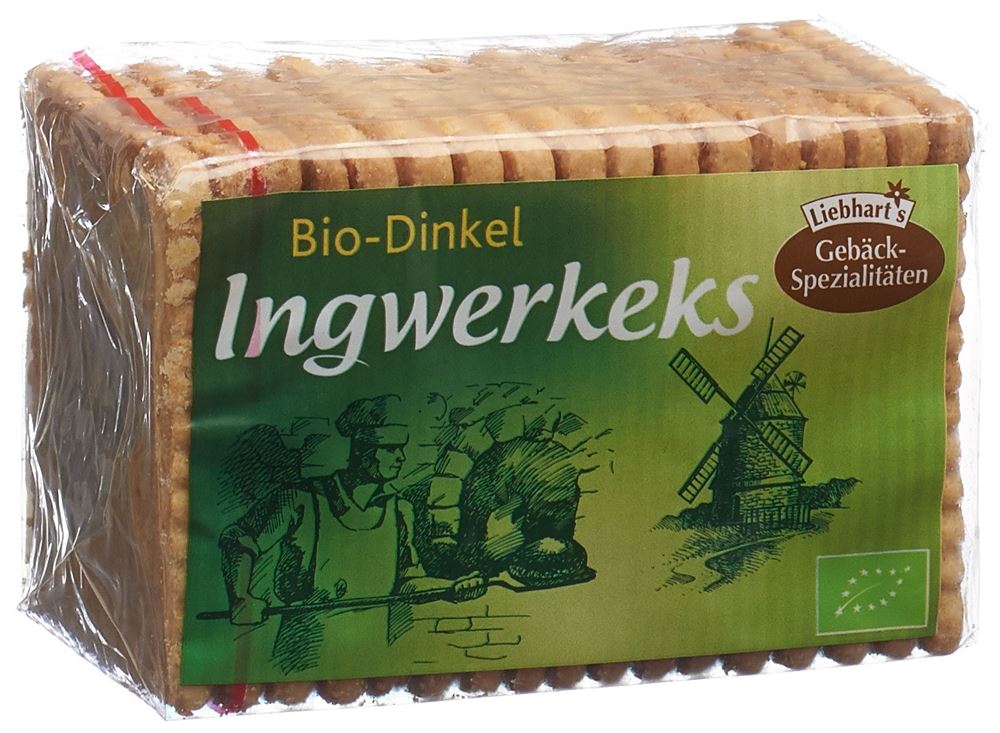 Biscuit LIEBHART épeautre gingembre bio 200g