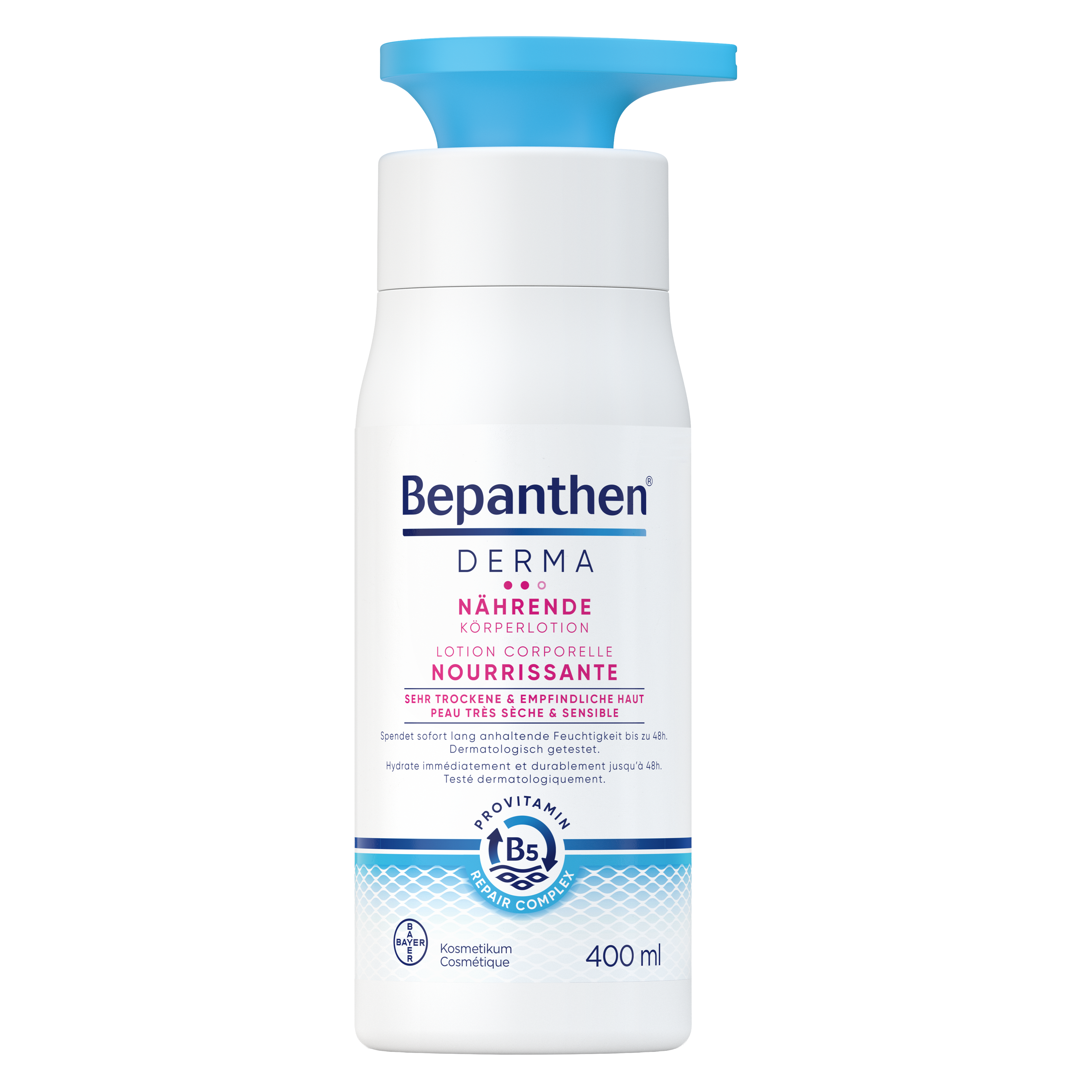 Bepanthen® DERMA Lotion Nutritive pour le Corps 400ml