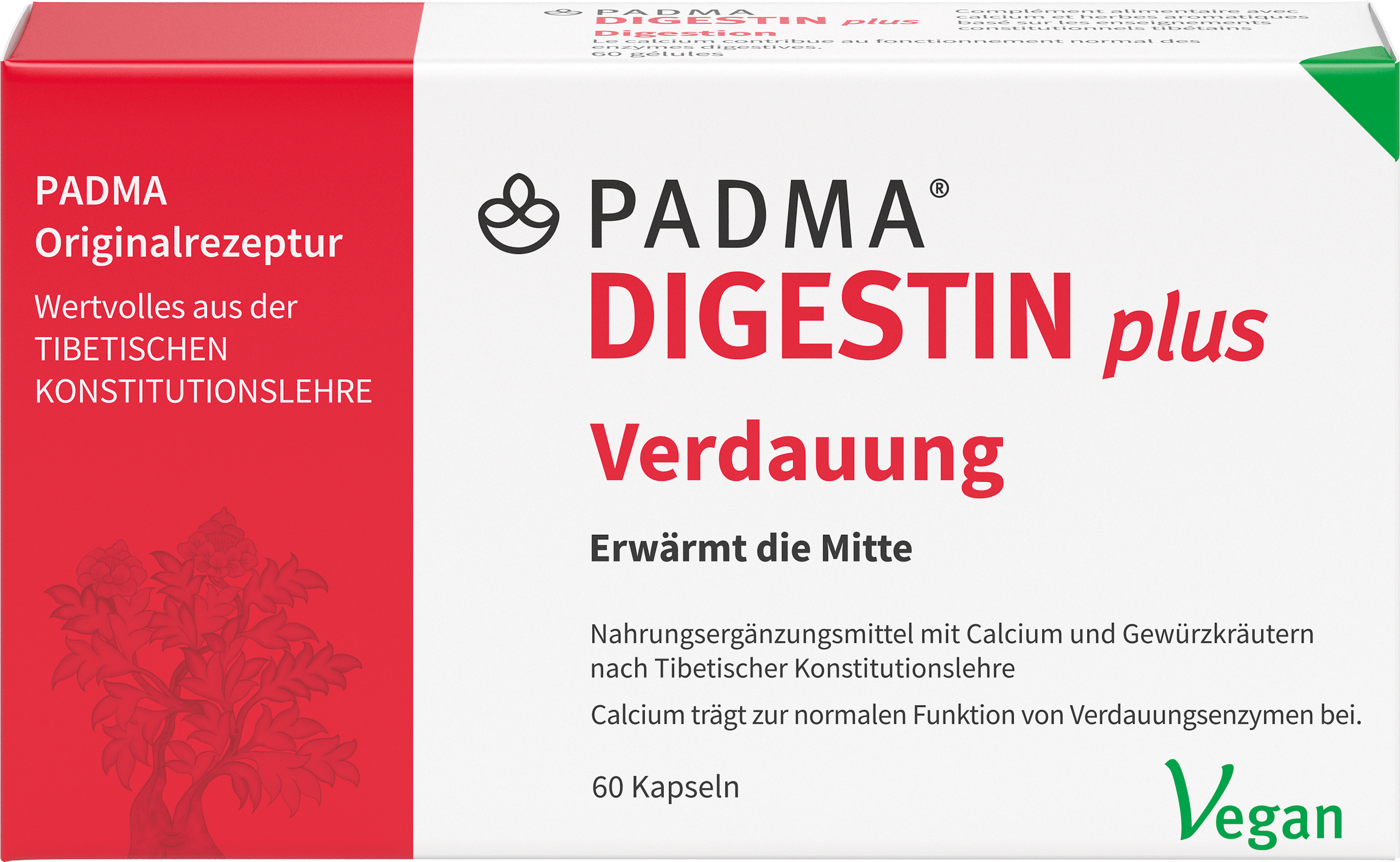 PADMA Digestin plus gélules 60 pièces PADMA Digestin plus gélules 60 pièces