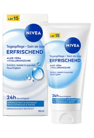 Nivea Soin de Jour Rafraîchissant SPF15 50 ml
