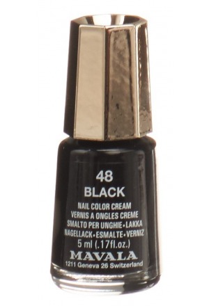 MAVALA vernis à ongles Crazy Color 48 Black 5ml
