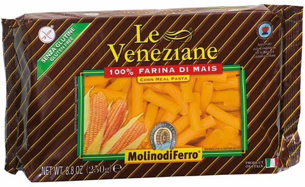 LE VENEZIANE Rigatoni maïs sans gluten 250g