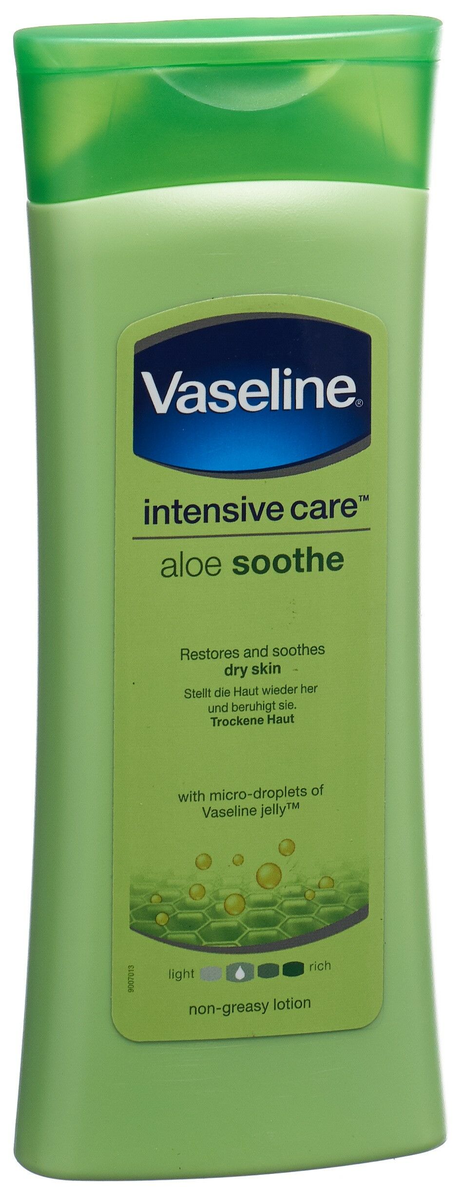 Lotion corporelle Vaseline Soins intensifs Aloe Soothe 400ml