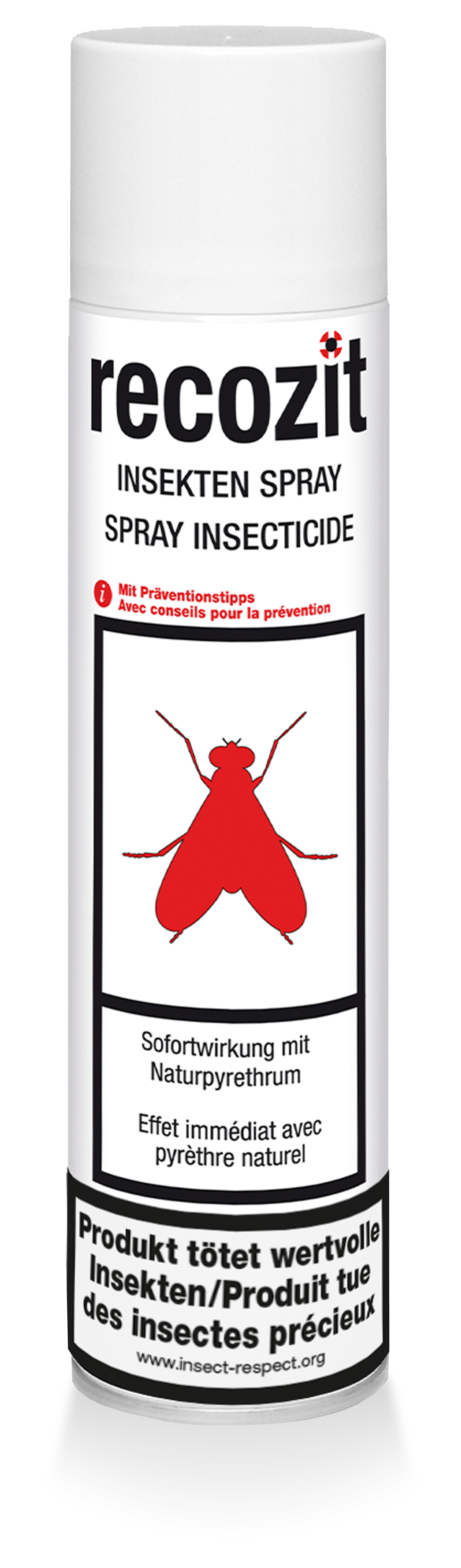 RECOZIT Insectes Pyrèthre Aérosol 400ml RECOZIT Insectes Pyrèthre Aérosol 400ml