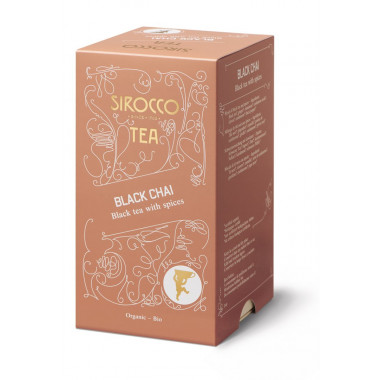 Sirocco Sachets de thé Black Chai 20 pièces Sirocco Sachets de thé Black Chai 20 pièces