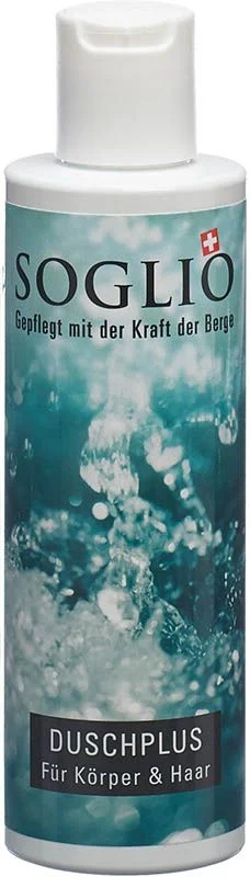 SOGLIO Gel douche Plus Fl 200ml