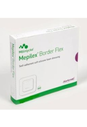 Mepilex (PI-APS) Border Flex 7.5x7.5cm 5 pièces