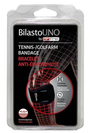 Bilasto Uno bandage tennis-golf S-XL avec Velcro Bilasto Uno bandage tennis-golf S-XL avec Velcro