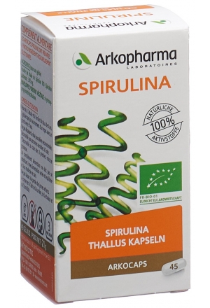 ARKOCAPS Capsules de spiruline 45 pièces ARKOCAPS Capsules de spiruline 45 pièces