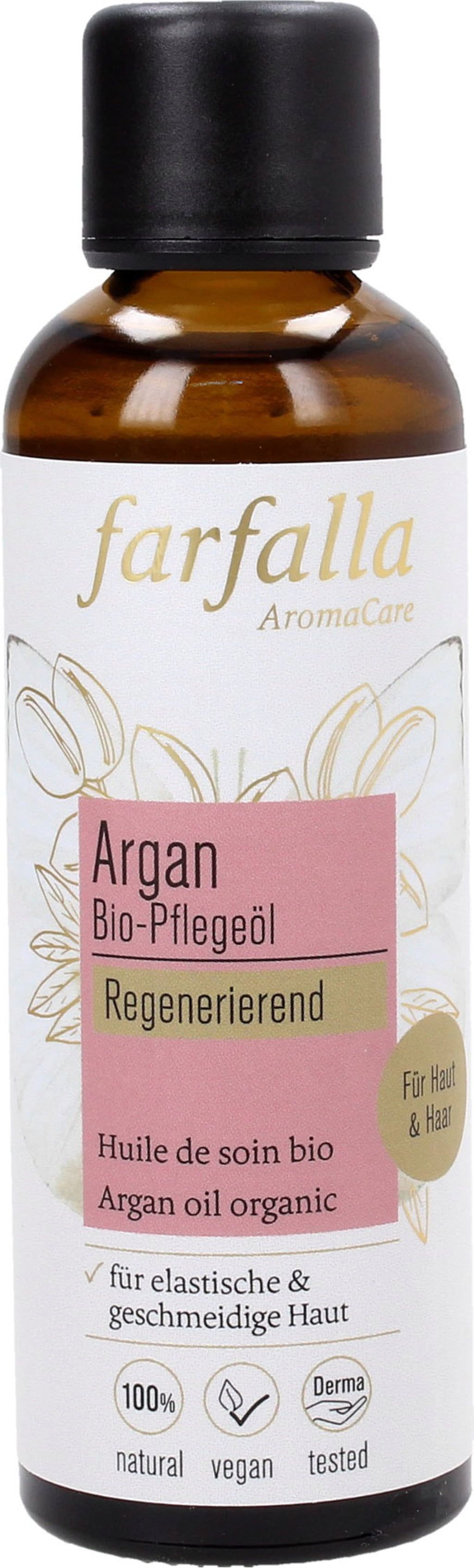 FARFALLA Huile de soin bio à l'argan 75ml FARFALLA Huile de soin bio à l'argan 75ml