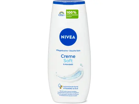 Gel douche Nivea Crème Sensitive, flacon de 250 ml