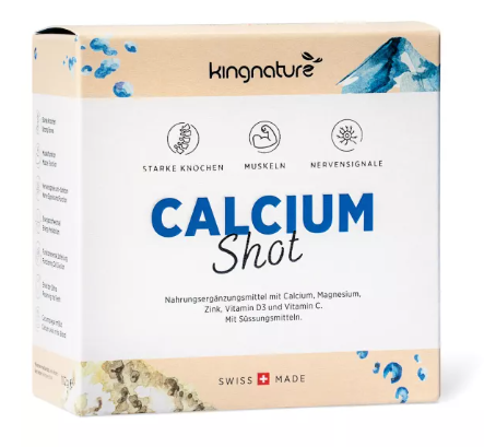 Kingnature Poudre de Calcium Shot Stick 30 pièces Kingnature Poudre de Calcium Shot Stick 30 pièces
