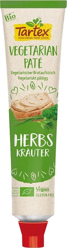 Tartex Pâte à tartiner aux herbes et à l'ail bio Tb 200g