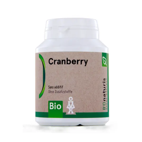 BIOnaturis gélules de cranberry 250 mg Bio 120 gélules
