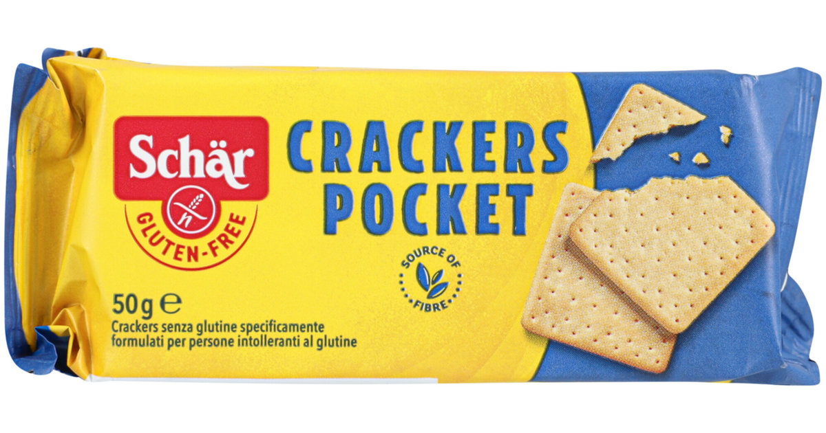 Schär Crackers Pocket sans gluten 3 x 50g