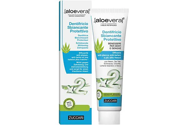 ZUCCARI dentifrice Aloe Vera Tb 100ml ZUCCARI dentifrice Aloe Vera Tb 100ml