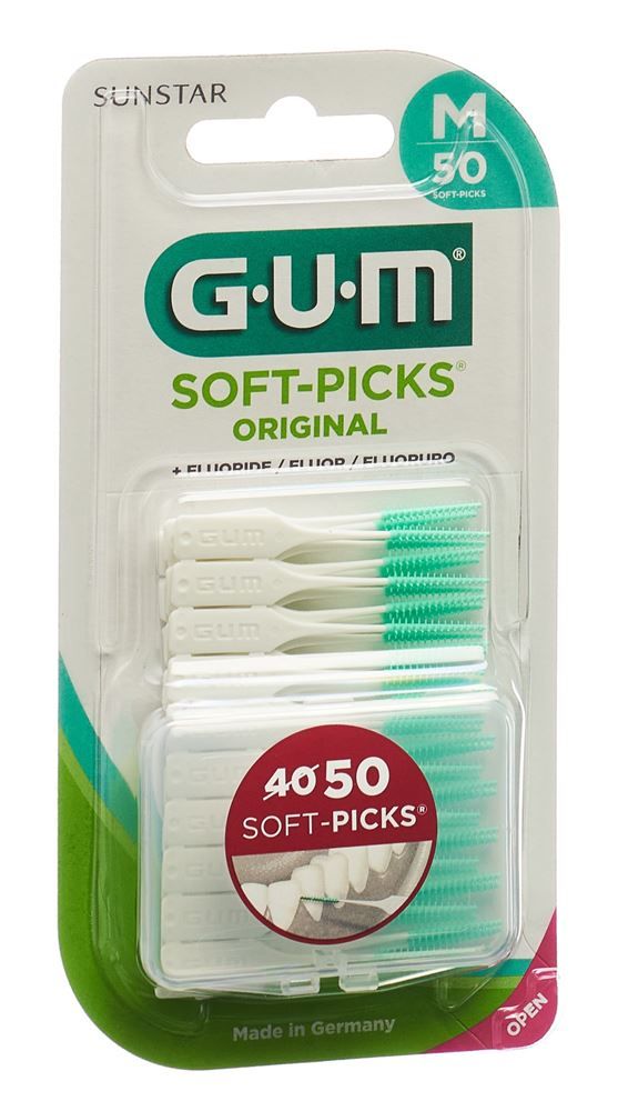 GUM Soft-Picks Original Medium 50 pièces