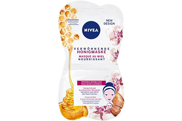 Masque au miel Nivea 2 x 7.5ml Masque au miel Nivea 2 x 7.5ml