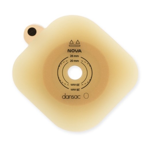 DANSAC NL TRE1 poche d'iléostomie 15-34 mm couleur chair 10 pièces