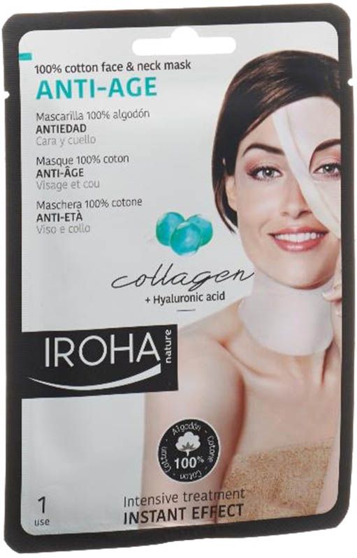 IROHA Cotton Face&Neck Mask A Age 30ml