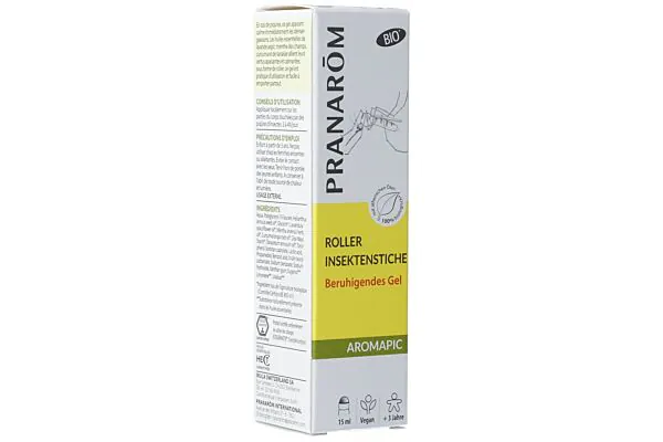 PRANAROM Aromapic Gel apaisant piqûres d'insectes Bio Roll-on 15ml PRANAROM Aromapic Gel apaisant piqûres d'insectes Bio Roll-on 15ml