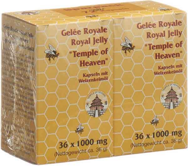 GELEE ROYALE Royal Jelly Caps ToH 72 pièces GELEE ROYALE Royal Jelly Caps ToH 72 pièces