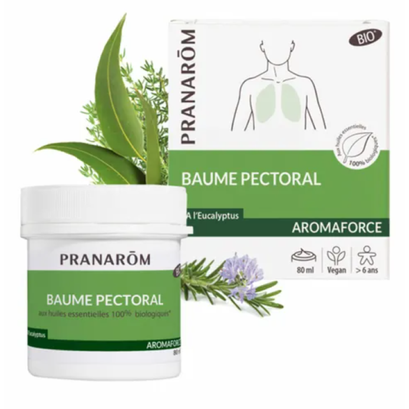 PRANAROM Aromaforce Baume pour les seins bio 80ml PRANAROM Aromaforce Baume pour les seins bio 80ml
