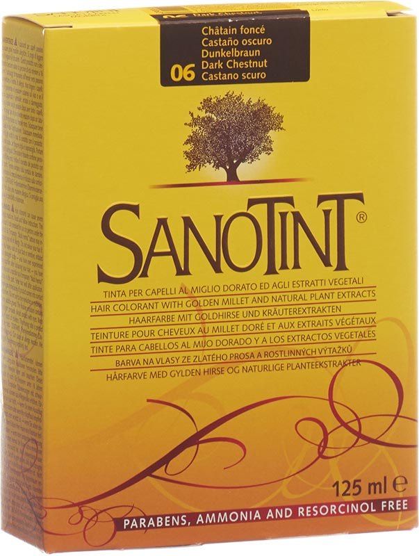 Sanotint couleur de cheveux 06 brun foncé