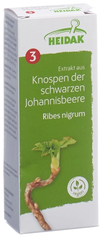 Bourgeon de cassis HEIDAK Ribes nigrum macérat-mère 250ml