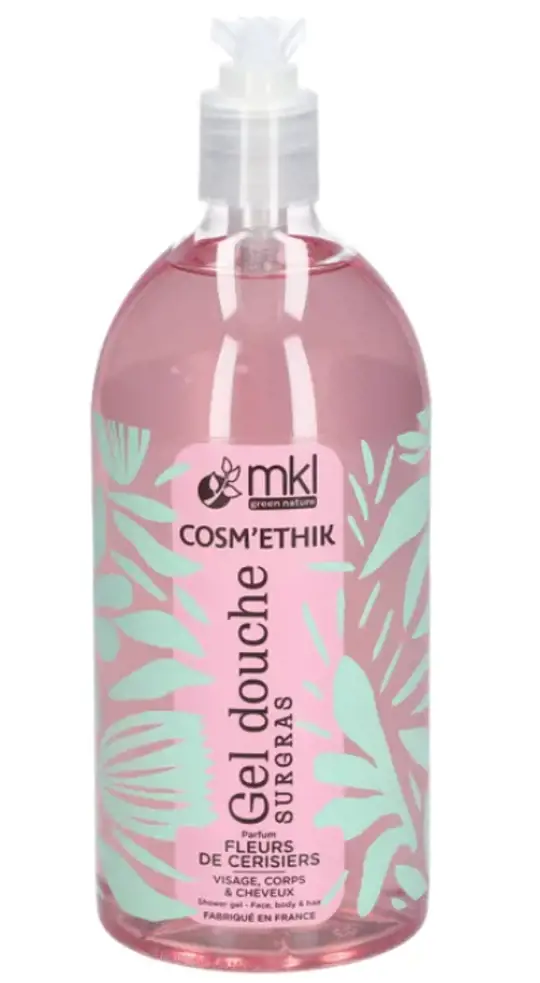 Gel douche MKL Green Nature au beurre de karité bio, 1 000 ml