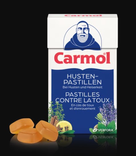 CARMOL pastilles contre la toux 12 x 45g