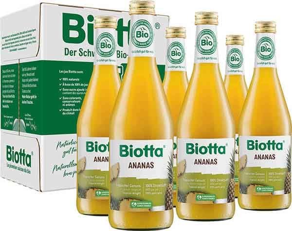 BIOTTA Ananas Bio 6 bt 5dl