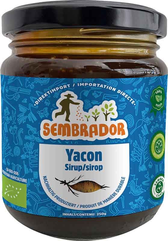 SEMBRADOR Sirop de Yacon Bio Verre 250g