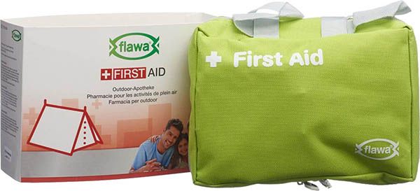 Trousse de pharmacie FLAWA Outdoor lime Trousse de pharmacie FLAWA Outdoor lime
