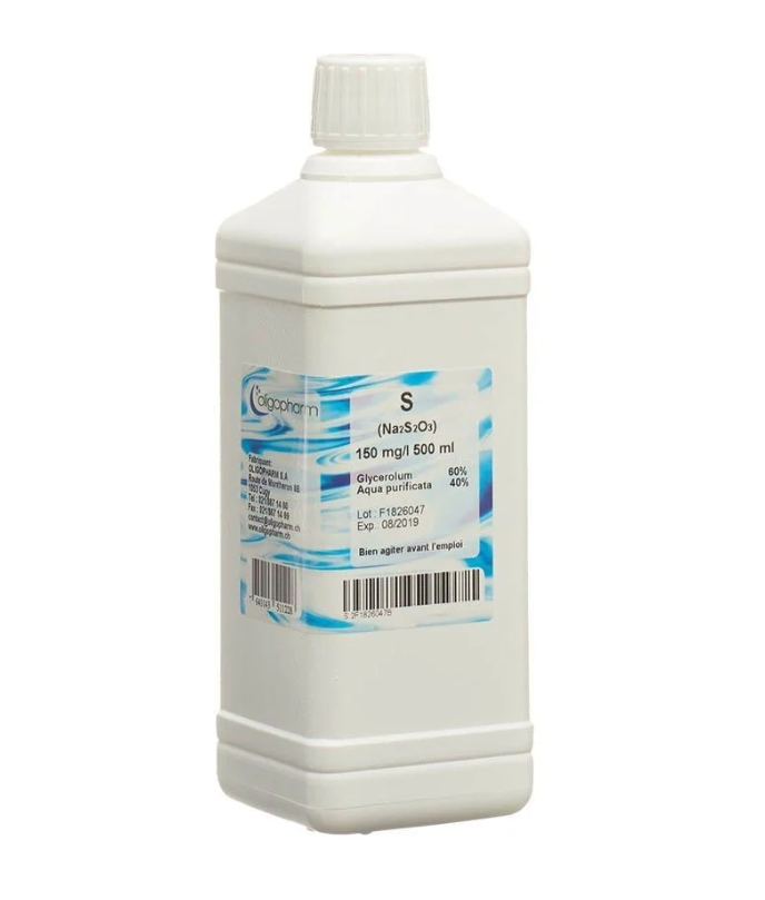 OLIGOPHARM Soufre Soluble 150 mg/l 500ml