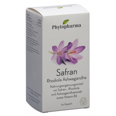 Phytopharma gélules de safran 60 gélules