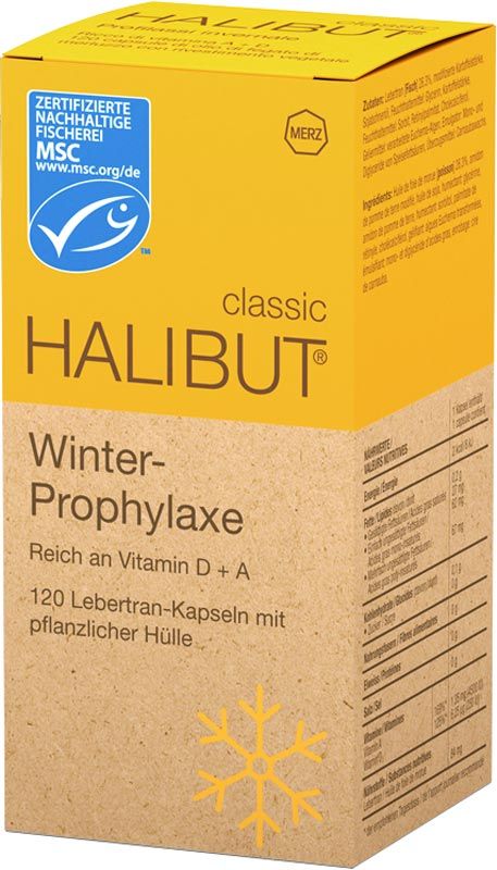HALIBUT® classic gélules 120 pièces HALIBUT® classic gélules 120 pièces