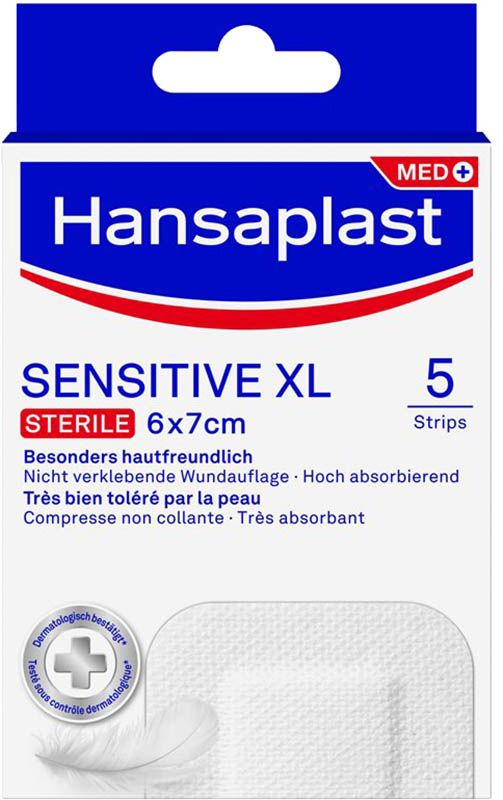 HANSAPLAST Sensitive Strips XL (nouveau) 5 pièces