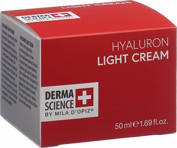DERMASCIENCE Crème légère à l'Hyaluron, boîte 50ml
