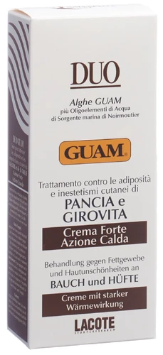 GUAM Crème duo ventre et hanches réchauffante 150ml