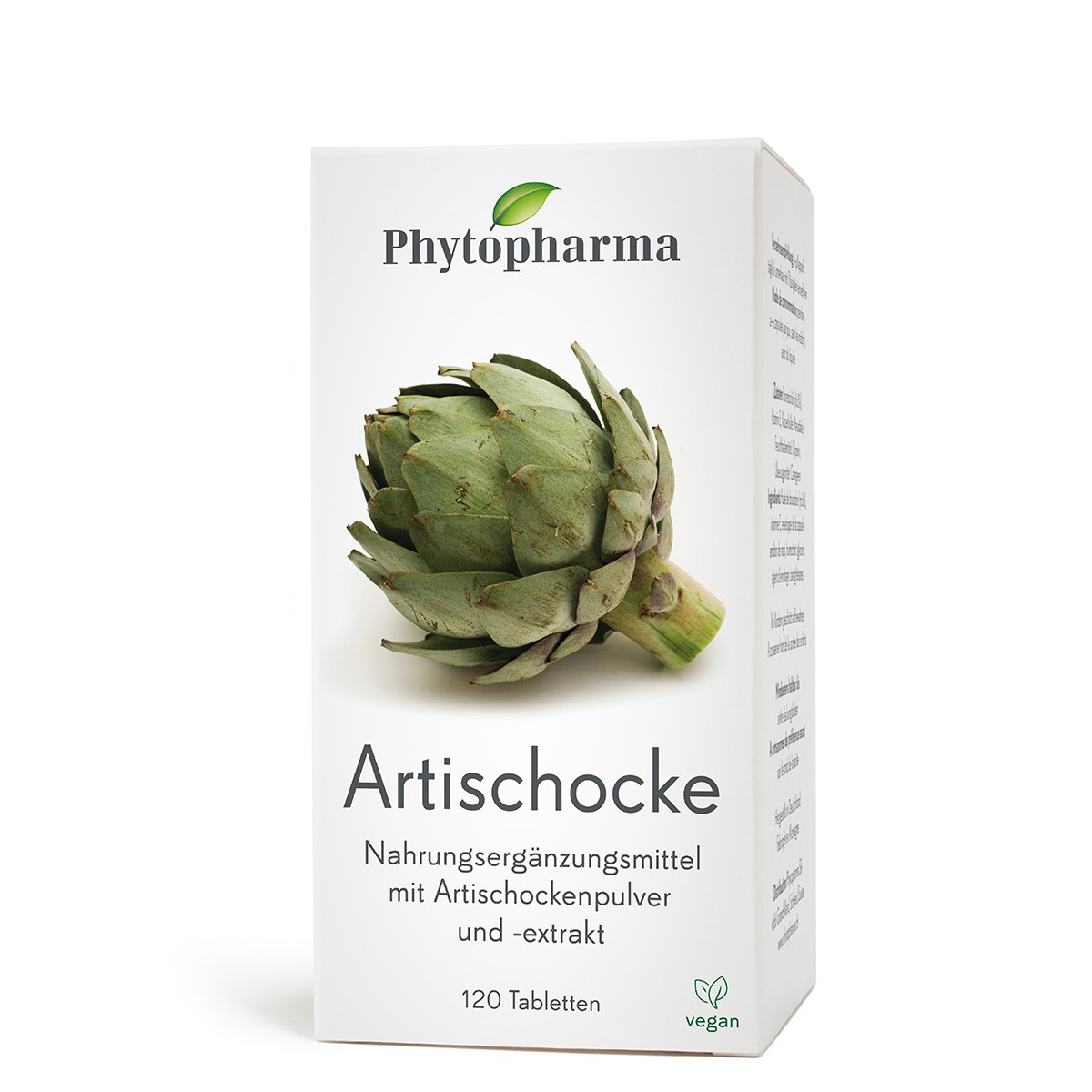 PHYTOPHARMA Comprimés d'artichaut 120 pièces PHYTOPHARMA Comprimés d'artichaut 120 pièces