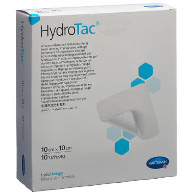 HydroTac pansement 10x10cm stérile 10 pièces HydroTac pansement 10x10cm stérile 10 pièces