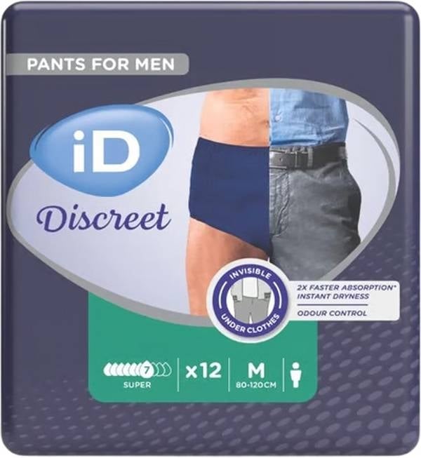 iD Discreet Pants M Super Btl 12 pcs.