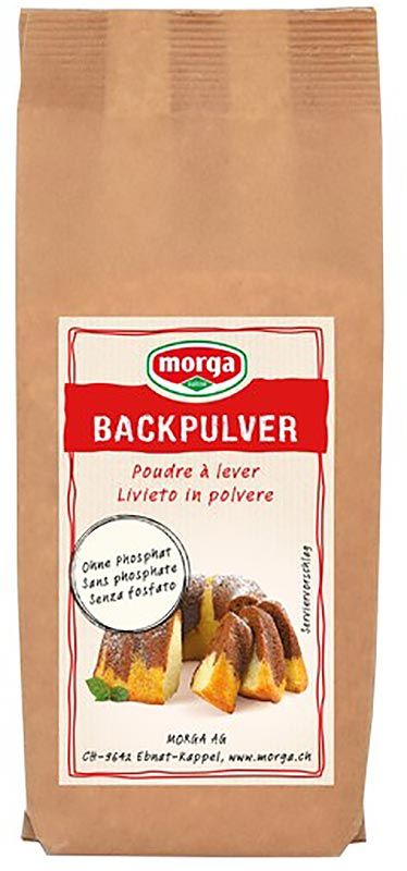 Morga poudre à lever sans phosphate Btl 200g Morga poudre à lever sans phosphate Btl 200g