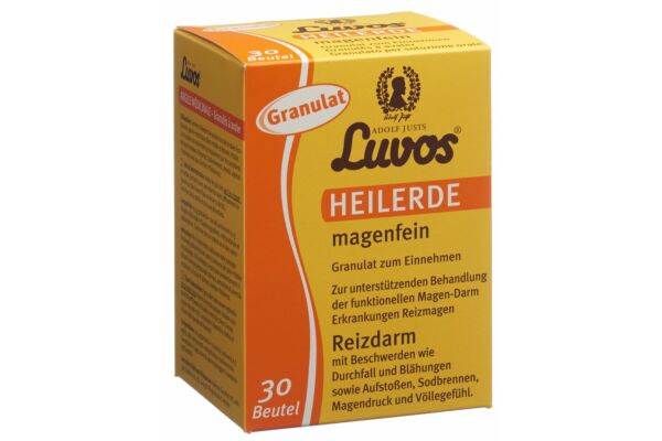 Luvos® terre médicinale granulés fins pour l'estomac 30 pièces Luvos® terre médicinale granulés fins pour l'estomac 30 pièces