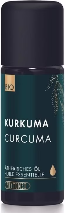 PHYTOMED Huile essentielle de curcuma bio, flacon de 10 ml