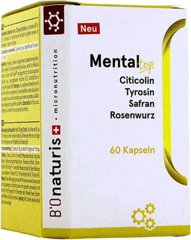 BIOnaturis Mental Top Capsules Ds 60 pièces BIOnaturis Mental Top Capsules Ds 60 pièces