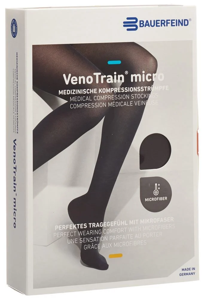 Bauerfeind VT MICRO ATU KKL2 M n/l geschlossene Fussspitze schwarz Bauerfeind VT MICRO ATU KKL2 M n/l geschlossene Fussspitze schwarz